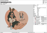 Bunny2811 Embroidery File 6 sizes