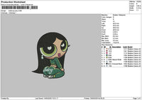 Buttercup1503 Embroidery File 6 sizes
