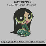 Buttercup1503 Embroidery File 6 sizes