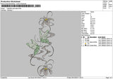 Butterflies 0912B Embroidery File 6 sizes