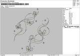 Butterflies 0912 Embroidery File 6 sizes