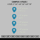 Campus Embroidery 4 Files
