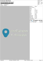 Campus Embroidery 4 Files
