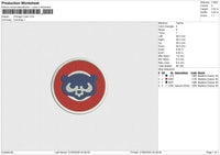 Chicago Cubs Embroidery File 6 size