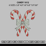 Candy 1012 Embroidery File 6 sizes