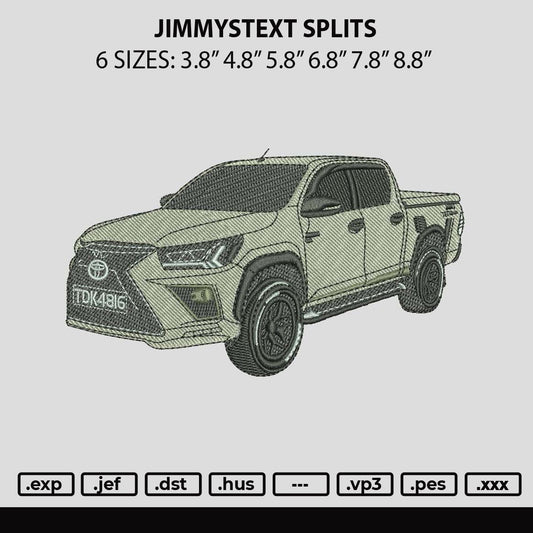 Car 0111 Embroidery File 6 sizes