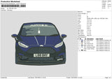 Car 1807b Embroidery File 6 sizes