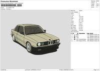 Car 2206 Embroidery File 6 sizes