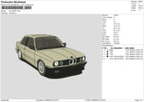 Car 2206 Embroidery File 6 sizes