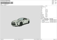 Car 2206b Embroidery File 6 sizes