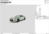 Car 2206b Embroidery File 6 sizes
