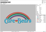 Care Bears Embroidery File 4 size