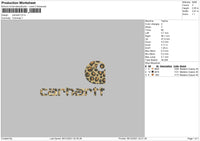 Carhartt Embroidery File 4 size