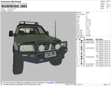 Car Patrol Embroidery File 4 size