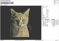 Cat 0412 Embroidery File 6 sizes