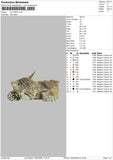 Cat 1024 Embroidery File 6 sizes