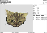 Cat 2103 Embroidery File 6 sizes