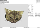 Cat 2103 Embroidery File 6 sizes