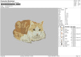 Cat 2801 Embroidery File 6 sizes