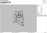 Cat 3010a Embroidery File 6 sizes