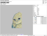 Cat V7 Embroidery File 4 size
