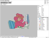 Care Bears Baddie Embroidery 4 size