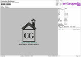 CG Embroidery File 4 size