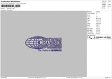 Chambertext Embroidery File 6 sizes