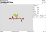 Chicken Health Embroidery File 6 sizes