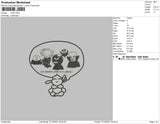 Chis Embroidery File 4 size