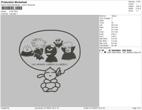 Chis Embroidery File 4 size
