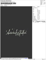 Chenailstudio Embroidery File 4 size