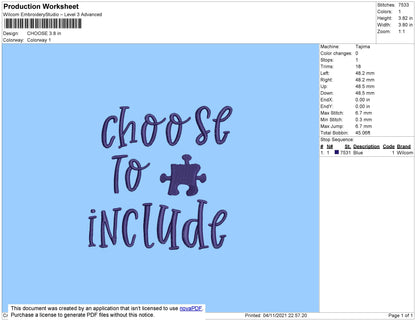 Choose Text Embroidery File 4 size