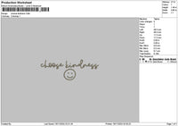 Choosetext 01 Embroidery File 6 sizes