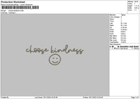 Choosetext 01 Embroidery File 6 sizes