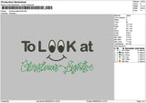 Christmastext 0905 Embroidery File 6 sizes