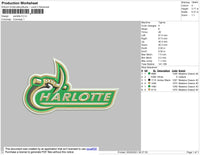 Carlotte Embroidery File 4 size