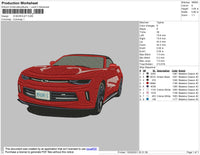 Chevrolet Embroidery File 4 size