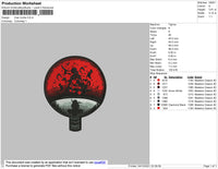 Clan Uciha Embroidery File 4 size