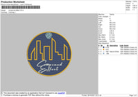 Compoud Effect Embroidery File 5 size