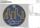 Compoud Effect Embroidery File 5 size