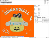 Cinnamoroll Embroidry File 4 size