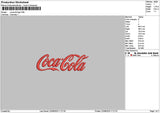 Cocatext Embroidery File 6 sizes
