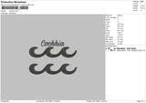 Cochhia Embroidery File 4 size
