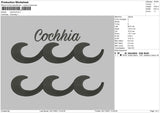 Cochhia Embroidery File 4 size