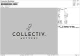 Collective Embroidery File 4 size