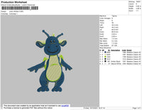 Cook Children Embroidery File 4 size