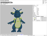 Cook Children Embroidery File 4 size