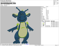 Cook Children Embroidery File 4 size