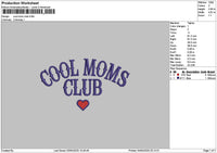 Cooltext 0404 Embroidery File 6 sizes